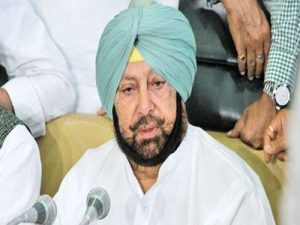 Punjab chief minister Amarinder Singh